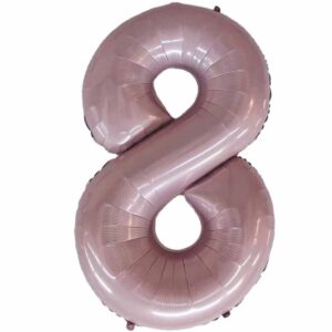 ПМ Цифра 8 (40"/102 см) Slim Пыльная роза 1шт