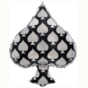 FA Фигура (22"/56 см) Покер Карточная Масть Пики 1шт