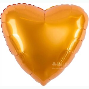 Р Сердце (19"/48 см) Янтарь Бохо 1шт