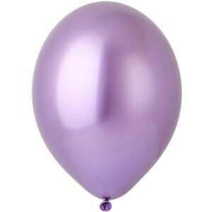 Б Шар (14"/36см) Фиолетовый Хром (602) Glossy Purple 50шт