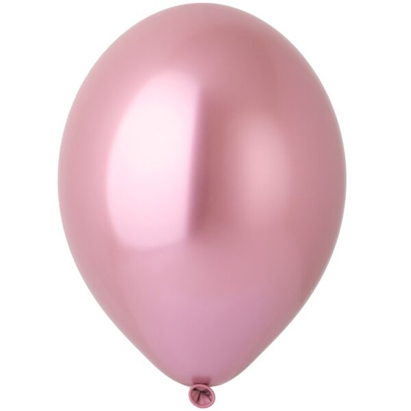 Б Шар (14"/36см) Розовый Хром (604) Glossy Pink 50шт