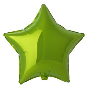 Ф Звезда (18''/46 см) Металлик Lime Green (лайм) 1 шт