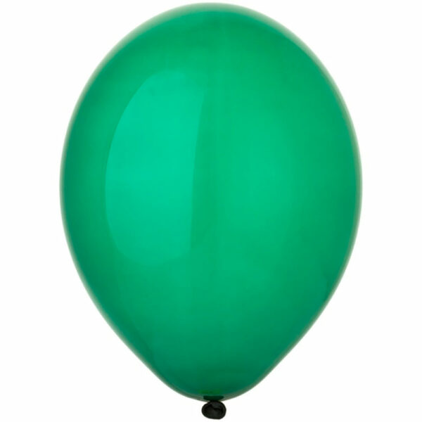 Б Шар (14"/36см) Зелёный Кристалл (03) Экстра Green 50шт
