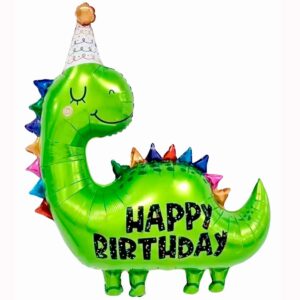 Купить заказать в Ставрополе в Интернет-магазине Шарландия FA Фигура (35"/89 см) Динозаврик в колпачке 1шт в уп