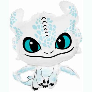 FA Фигура (35"/89 см) Любимый Дракон Белый 1шт