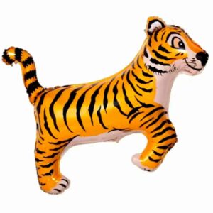 К Фигура (38"/100 см) Тигр Черный 1шт