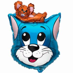 Ф Фигура (24"/61 см) Кот Синий 1шт