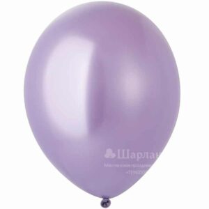 Б Шар (14"/36см) Светло-фиолетовый (612) Хром Glossy Light Purple 50шт