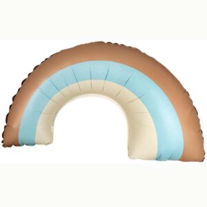 FA Фигура (32"/81 см)Радуга Голубой Сатин 1шт